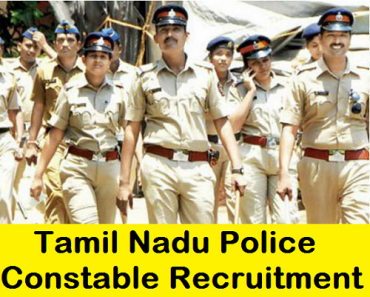 Tamil Nadu Police Constable Recruitment 2023-2024