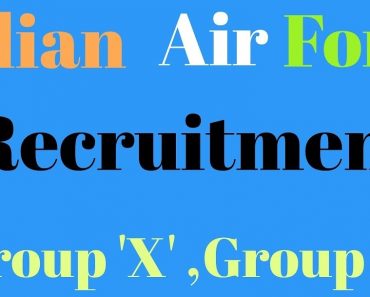 Indian Air Force List of Group Y Trades Technical/Non Technical IAF Category List