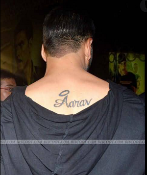 Check out Akshay Kumar shares sweet birthday message for Twinkle Khanna  flaunts his Tina tattoo  Bollywood News  Bollywood Hungama