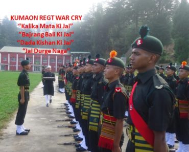 KUMAON REGIMENT: WAR CRY WITH MEANINGS