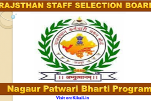 नागौर पटवारी भर्ती 2024 Nagaur Patwari Bharti Program 2024