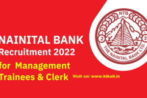 Nainital MTs, Clerks Recruitment Program 2022