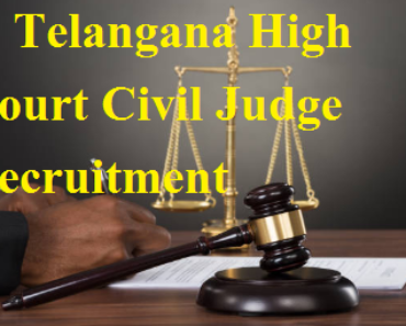 Telangana High Court Civil Judge Bharti 2022-2023