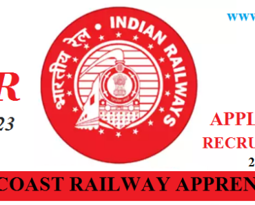 East Coast Railway Apprentice Recruitment 2024 East Coast ITI/ Apprentice Bharti 2024