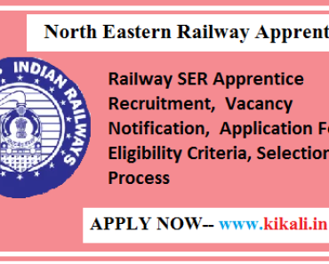North Eastern Railway Apprentice Recruitment 2024 North Eastern ITI/ Apprentice Bharti 2024