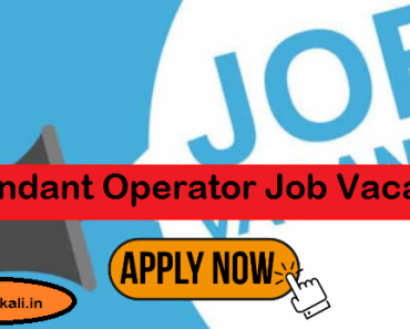 Attendant Operator Job Vacancy 2023. 10th Pass  Attendant Operator Sarkari Naukari 2023-2024