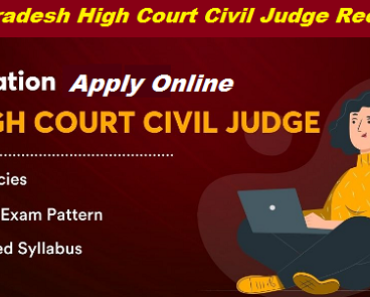 Andhra Pradesh High Court Civil Judge Recruitment 2023