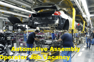 Automotive Assembly Operator Job Vacancy 2023. Sarkari Naukari 2023-2024