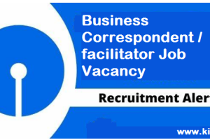 Business Correspondent/facilitator Job Vacancy 2024. 12th Pass Sarkari Naukari 2024