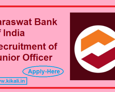 Saraswat Bank Junior Officer Recruitment 2023 Apply online 150 posts
