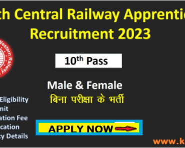 South Central Railway Apprentice Recruitment 2024 South Central ITI/ Apprentice Bharti 2024