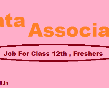 Data Associate job Vacancy 2023. 12th-Pass Data Associate Sarkari Naukari 2023-2024