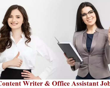 Rajasthan Content Writer & Office Assistant Job 2024