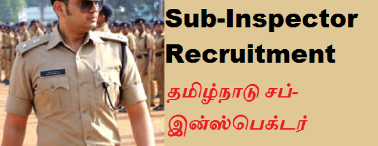 Tamil Nadu Police Sub Inspector Recruitment 2024 TNP SI Bharti 2024