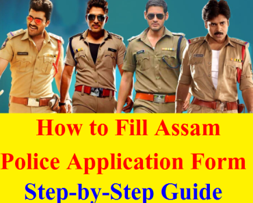 How to Apply Assam Police Application Form 2024